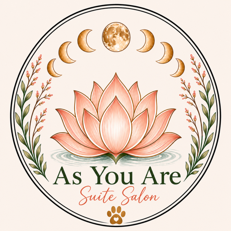 As You Are Suite Salon logo — private hair studio in Grand Haven, MI